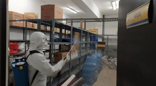Bitlis İl Geneli Dezenfekte Çalışmaları Hızla Devam Ediyor