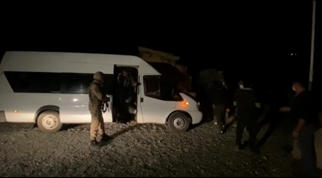 Bitlis'te 70 Düzensiz Göçmen Yakalandı