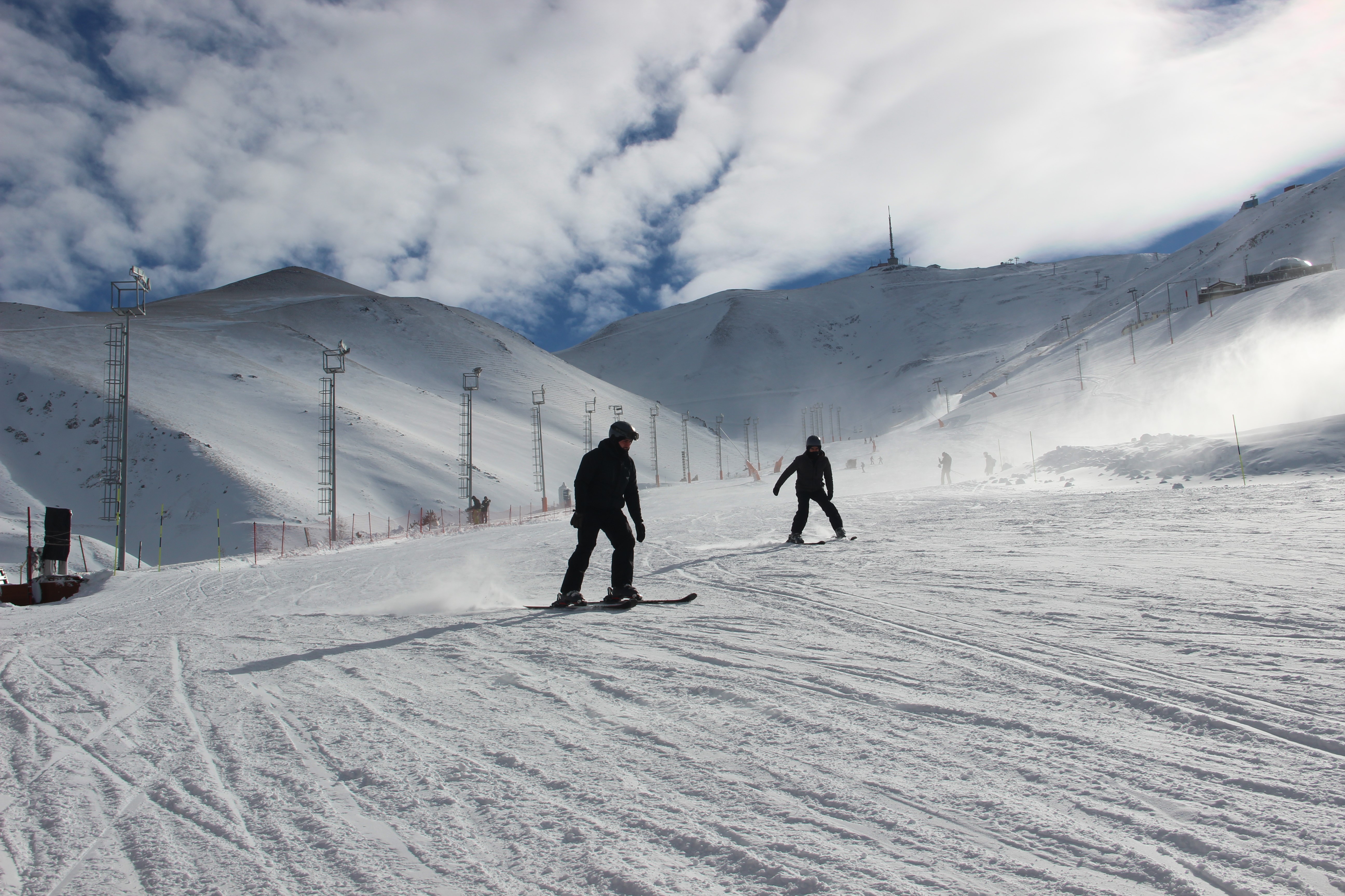 Erzurum Palandöken'de kayak sezonu başladı 