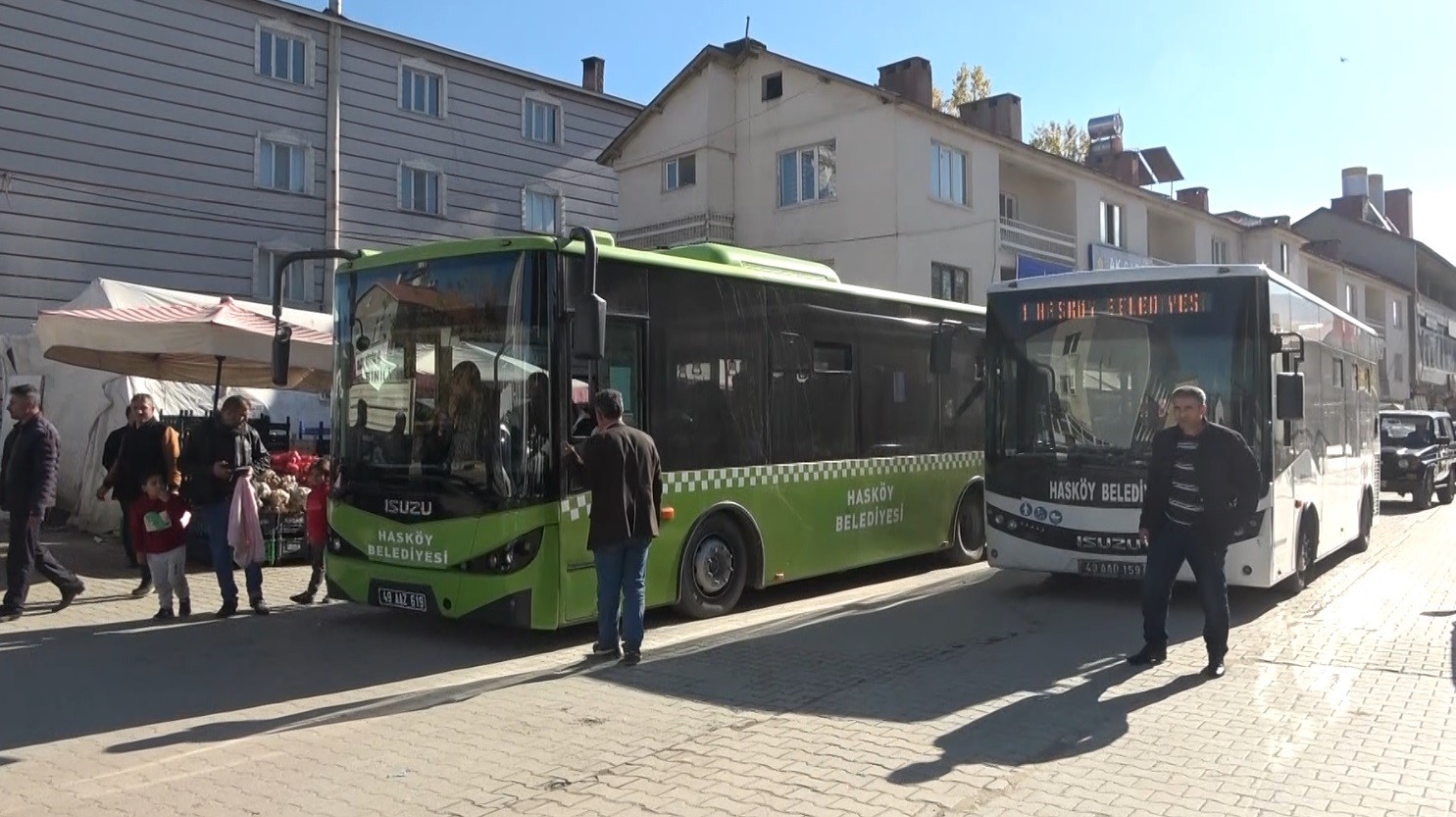 Muş- Hasköy'de halk otobüsleri öğrencilere ücretsiz oldu 