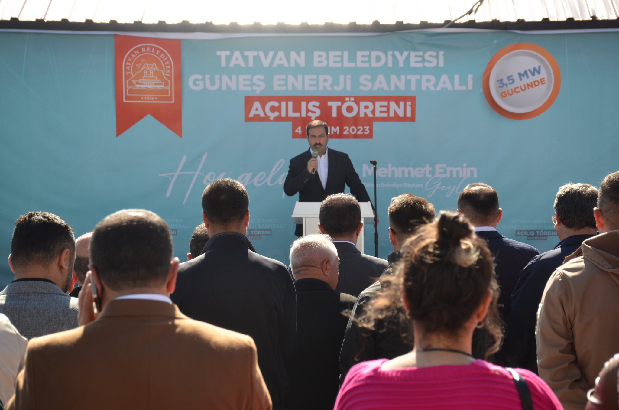 Tatvan'a 3.5 MW Güneş Enerji Santrali Açıldı