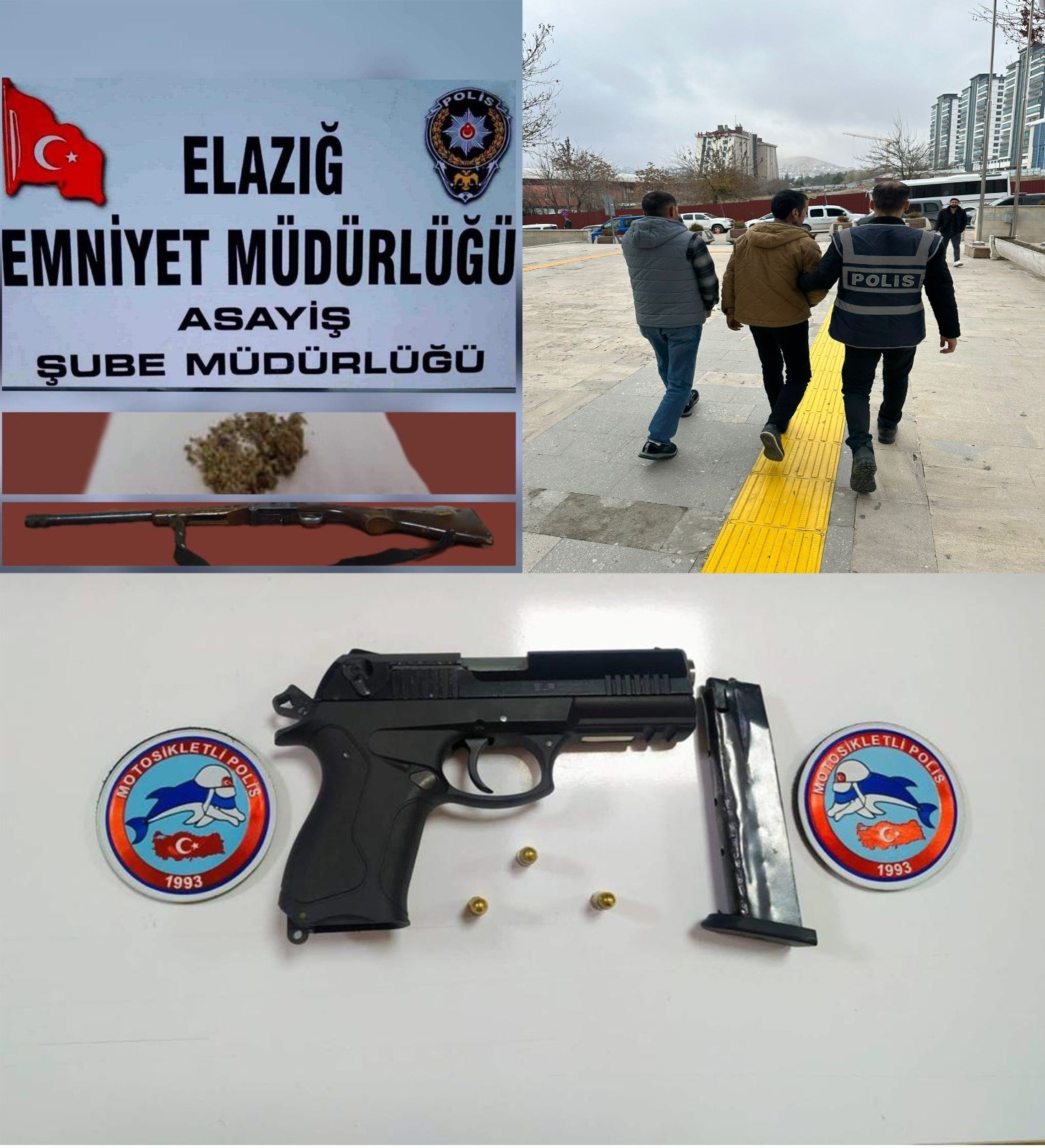 Elazığ'da haklarında kesinleşmiş hapis cezası bulunan 7 kişi yakalandı