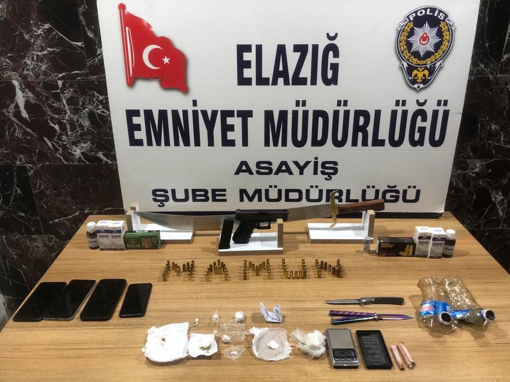 Elazığ'da 'mamun' operasyonu: 8 gözaltı