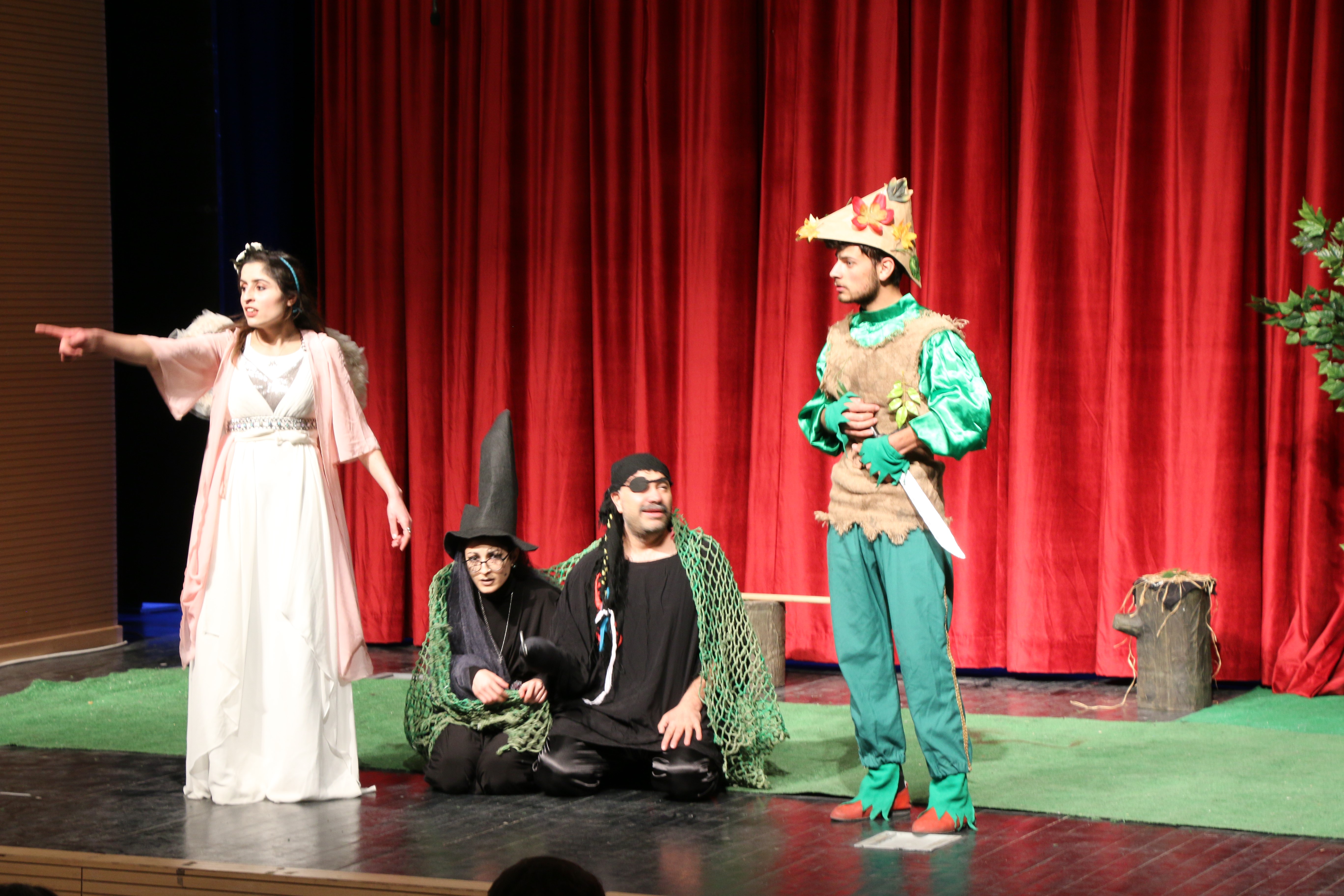 Erciş'te "Peter Pan Kara Korsana Karşı" oyunu sahnelendi