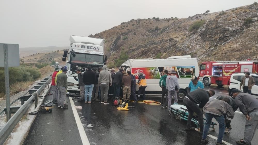 Erzurum'da 11 ayda bin 256 trafik kazası