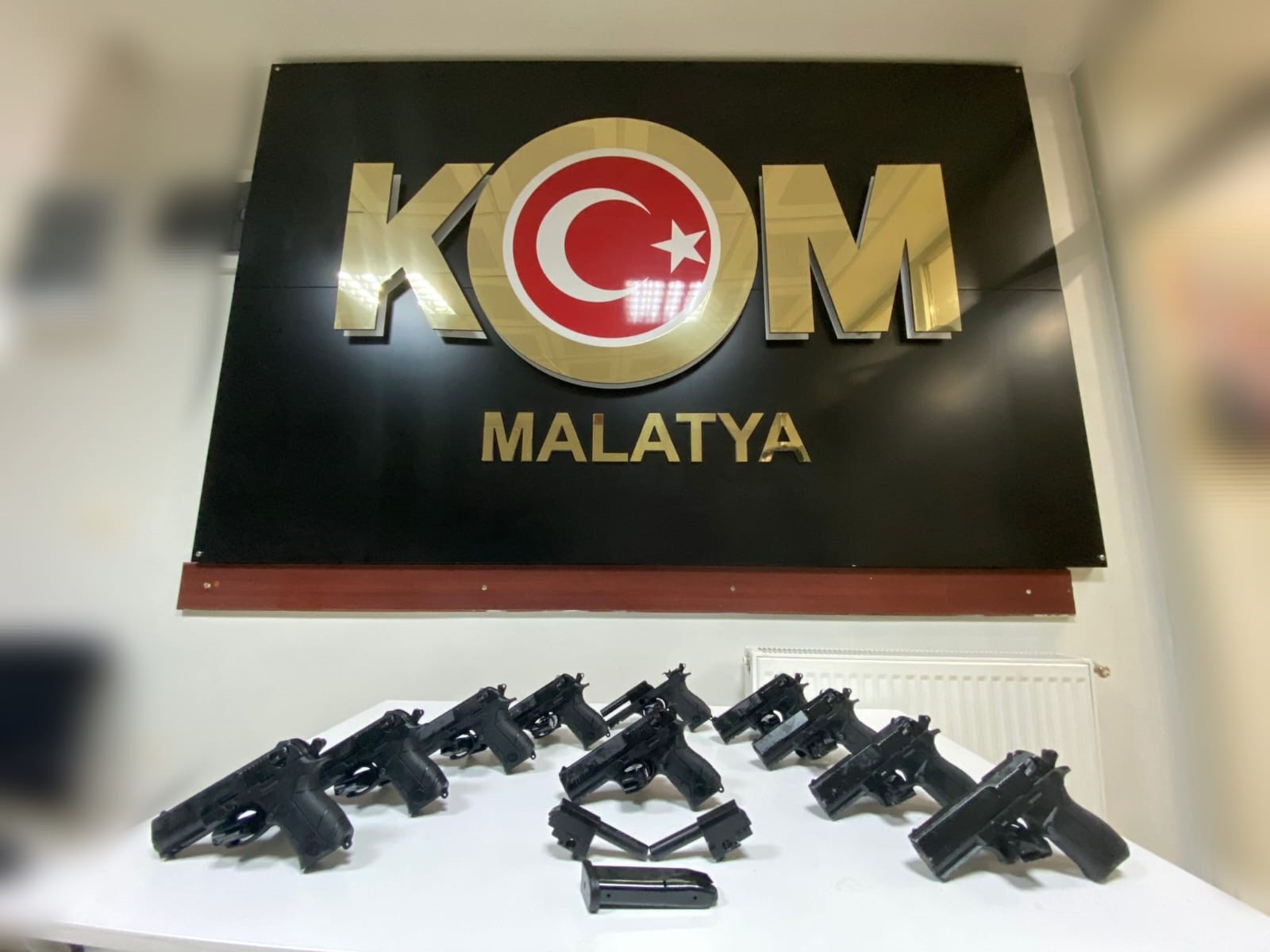 Malatya'da kaçak silah operasyonu 