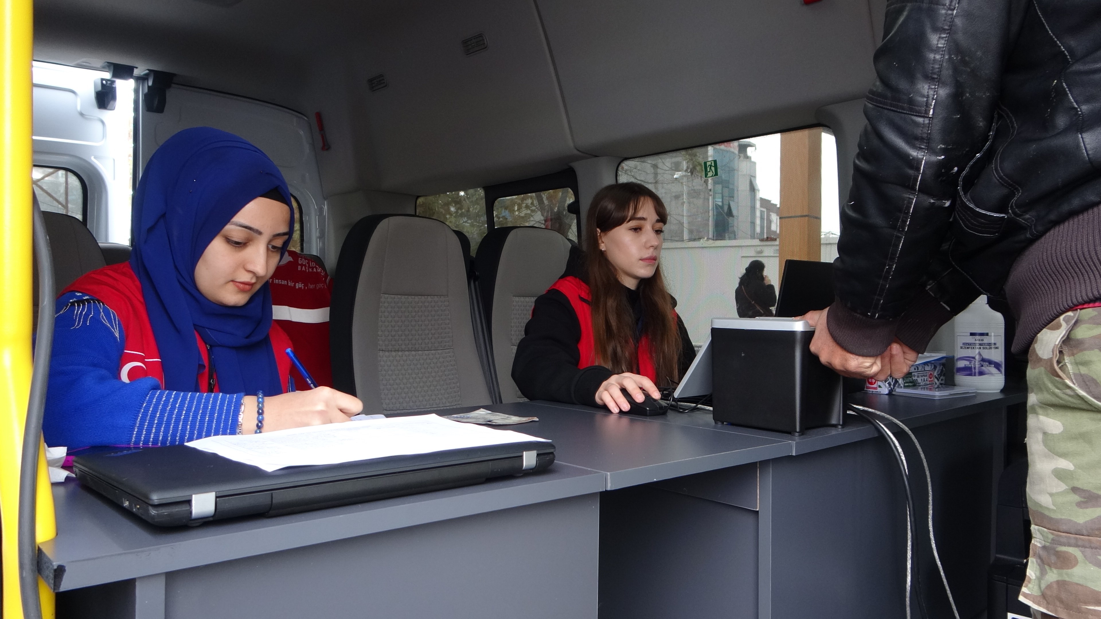 Malatya'da 'Mobil Göç Noktası' aracı hizmete başladı 