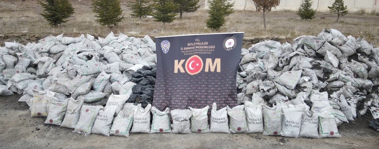 Bitlis'te Milli Eğitim Bakanlığına ait 46 ton kömür çalındı