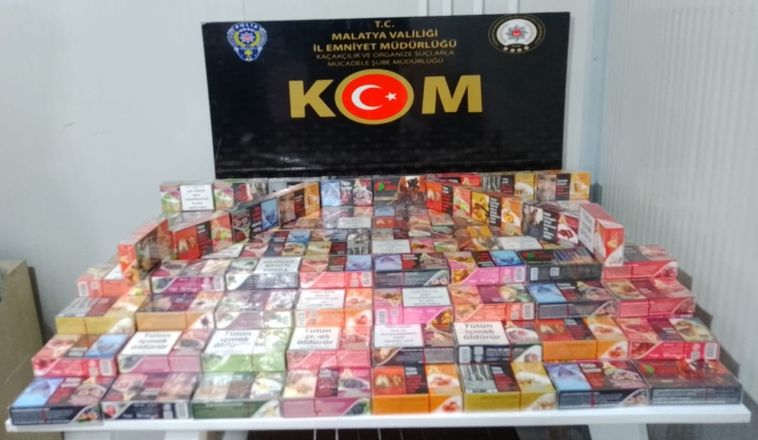 Malatya'da kaçak 30 kilo tütün ele geçirildi