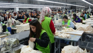 Van OSB'de üretilen tekstil ürünleri ihraç ediliyor
