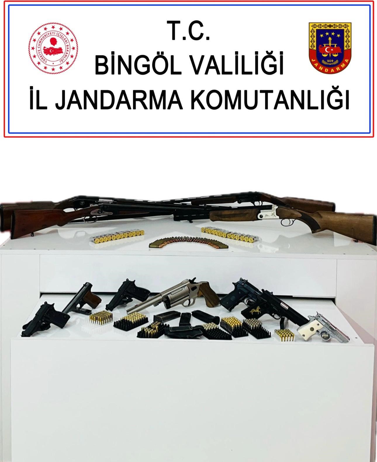 Bingöl'de silah kaçakçılığı operasyonu: 1 gözaltı