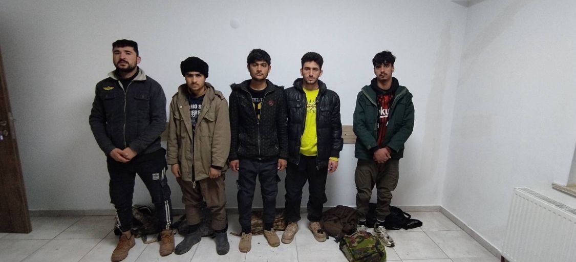 Elazığ'da düzensiz göçmenler yakalandı