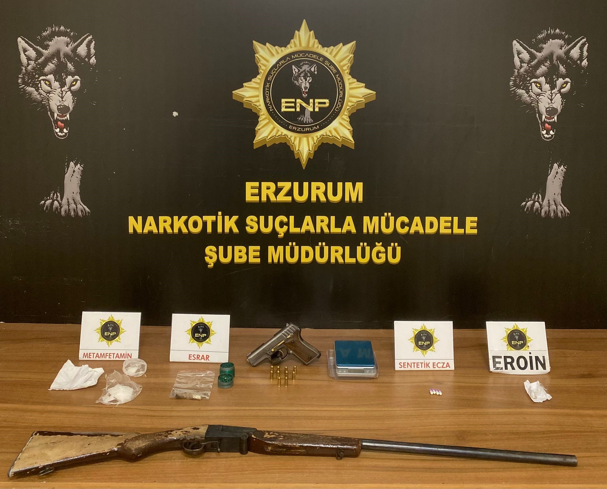 Erzurum'da uyuşturucu operasyonu: 6 kişi yakalandı