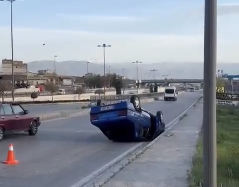 Elazığ'da trafik kazası:1 yaralı