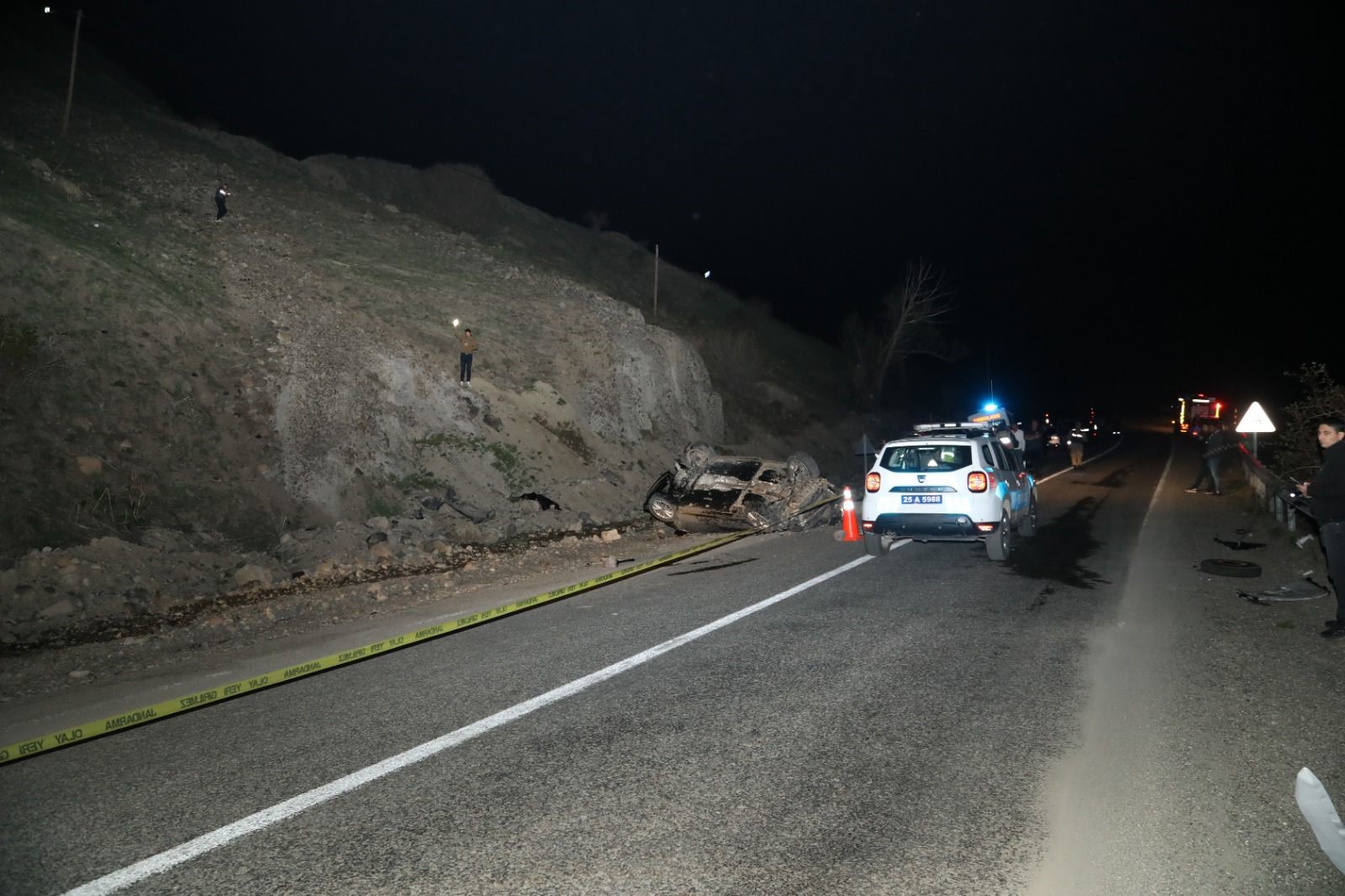 Erzurum'da feci kaza: 3 ölü, 2 yaralı