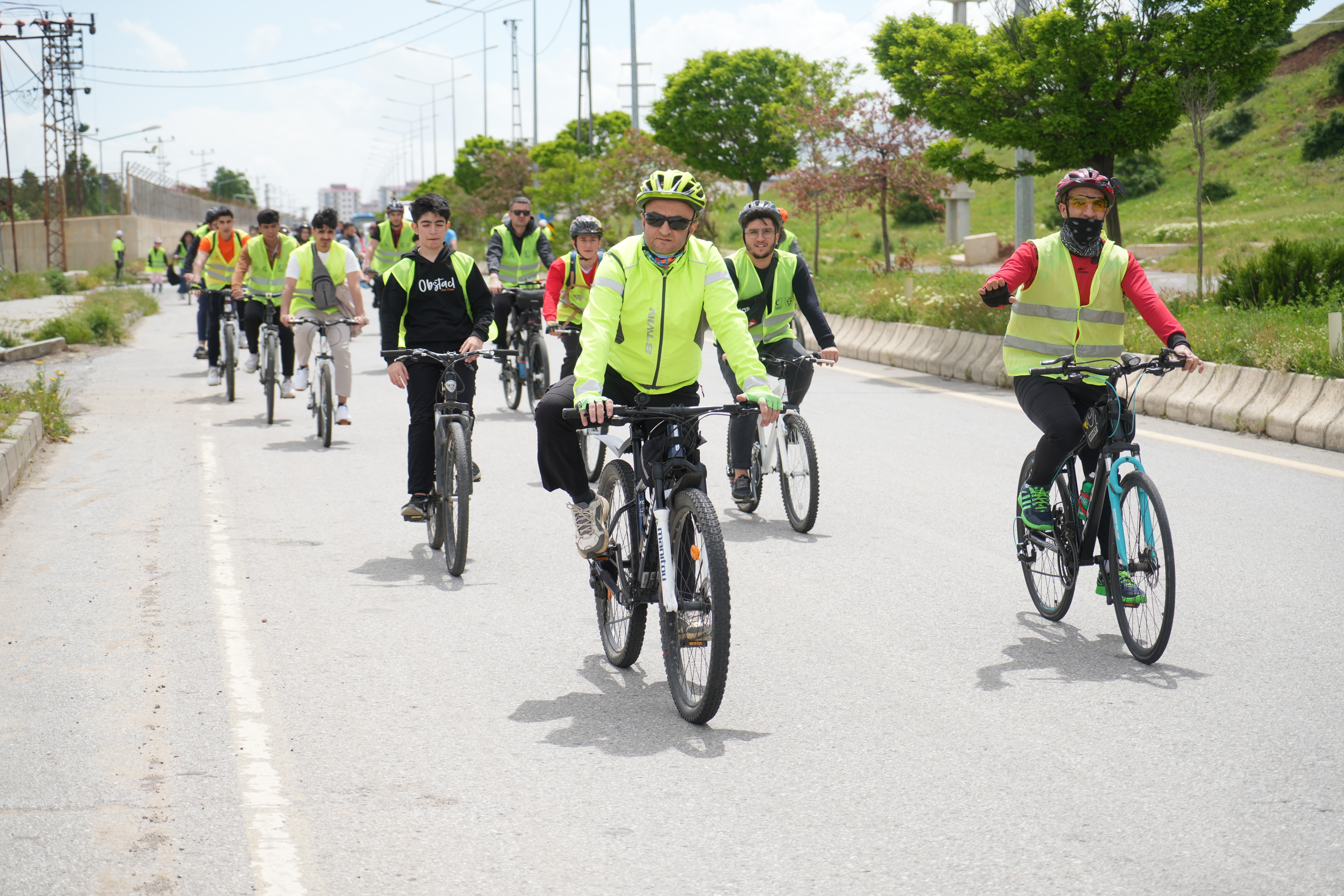 Muş'ta "11. Yeşilay Bisiklet Turu" düzenlendi